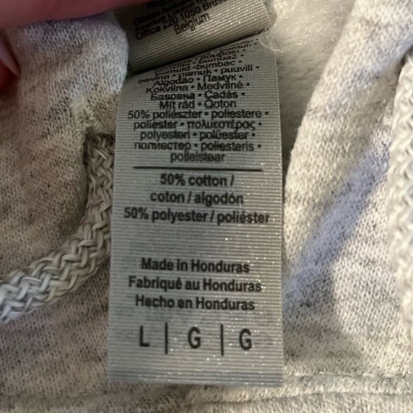 COPY - NWOT Gildan Phi Sigma Sigma Gray Bear Hoodie Sweatshirt - Picture 9 of 9